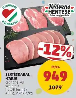 PENNY Sertéskaraj, -tarja ajánlat