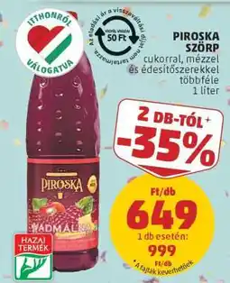 PENNY Piroska Szörp ajánlat