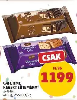 PENNY CAFÉTIME KEVERT SÜTEMÉNY ajánlat