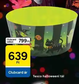 Tesco Tesco halloweeni tál ajánlat