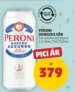 PENNY PERONI DOBOZOS SÖR ajánlat