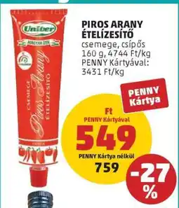 PENNY Piros Arany Ételízesítő ajánlat