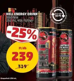 PENNY HELL ENERGY DRINK ajánlat