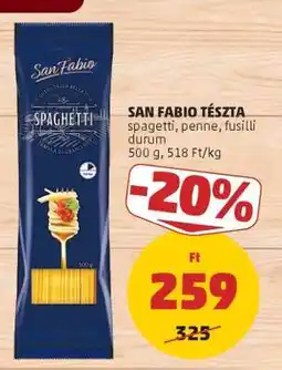 PENNY San Fabio Tészta ajánlat
