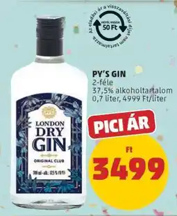 PENNY PY'S GIN ajánlat