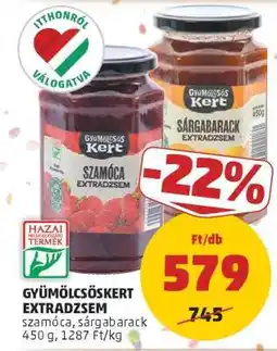 PENNY Gyümölcsöskert Extradzsem ajánlat