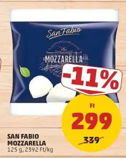 PENNY San Fabio Mozzarella ajánlat