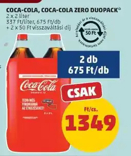 PENNY Coca-Cola, Coca-Cola Zero Duopack ajánlat