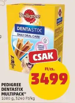 PENNY PEDIGREE DENTASTIX MULTIPACK ajánlat