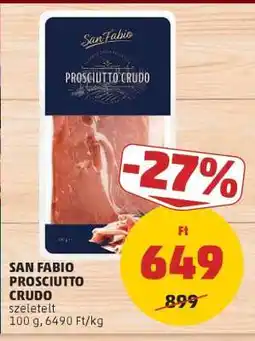 PENNY SAN FABIO PROSCIUTTO CRUDO ajánlat