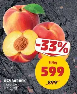 PENNY Őszibarack ajánlat