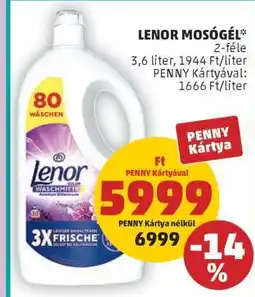 PENNY LENOR MOSÓGÉL ajánlat