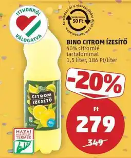 PENNY Bino Citrom Ízesítő ajánlat