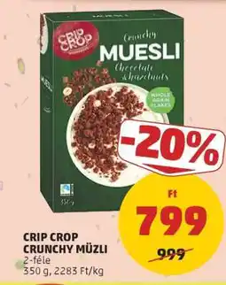 PENNY CRIP CROP CRUNCHY MÜZLI ajánlat