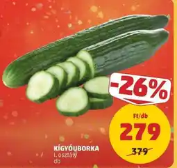 PENNY Kígyóuborka ajánlat