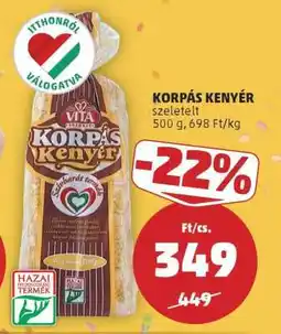 PENNY Korpás Kenyér ajánlat