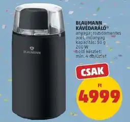 PENNY Blaumann Kávédaráló ajánlat