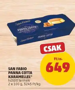 PENNY San Fabio Panna Cotta Karamellel ajánlat