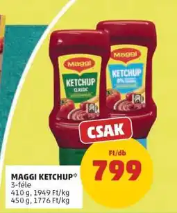 PENNY Maggi ketchup ajánlat