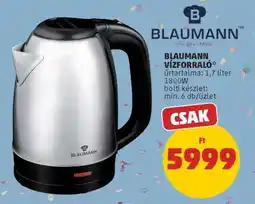 PENNY Blaumann Vízforraló ajánlat