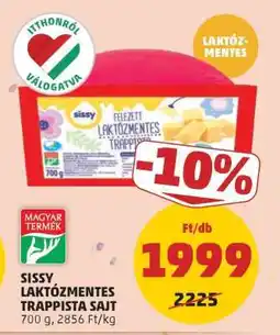 PENNY Sissy Laktózmentes Trappista Sajt ajánlat