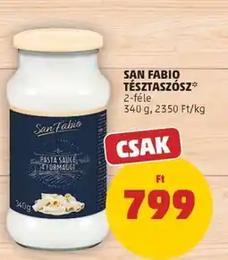 PENNY San Fabio Tésztaszósz ajánlat