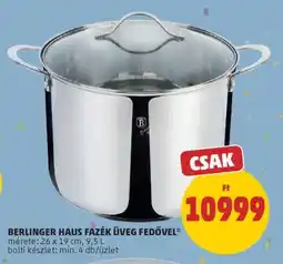 PENNY BERLINGER HAUS FAZÉK ÜVEG FEDŐVEL ajánlat