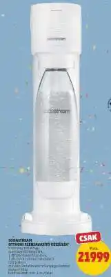PENNY Sodastream otthoni szénsavasító készülék ajánlat