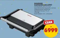 PENNY BLAUMANN ELEKTROMOS GRILLSÜTŐ ajánlat