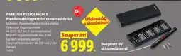 Lidl PARKSIDE PERFORMANCE ajánlat