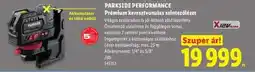 Lidl PARKSIDE PERFORMANCE ajánlat