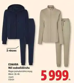 Lidl ESMARA ajánlat