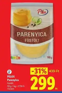 Lidl Pilos Parenyica ajánlat
