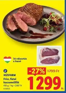Lidl HÚSFARM ajánlat