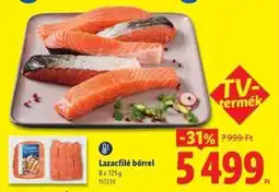 Lidl Lazacfilé bőrrel ajánlat