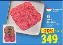 Lidl Pikok Dán szalámi ajánlat