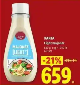 Lidl KANIA ajánlat