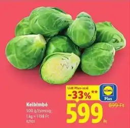Lidl Kelbimbó ajánlat