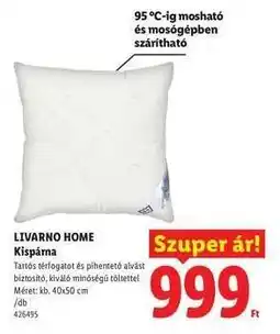 Lidl LIVARNO HOME Kispárna ajánlat