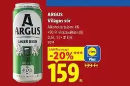 Lidl Argus ajánlat