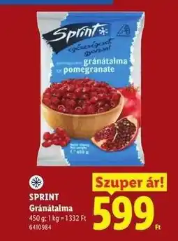 Lidl Sprint Gránátalma ajánlat