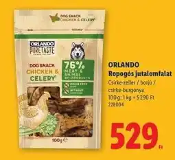 Lidl ORLANDO Ropogós jutalomfalat ajánlat