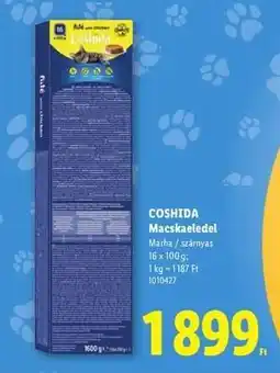 Lidl COSHIDA Macskaeledel ajánlat