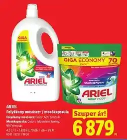 Lidl Ariel ajánlat