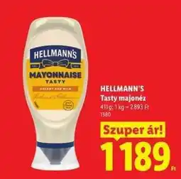Lidl Hellmann's Tasty majonéz ajánlat