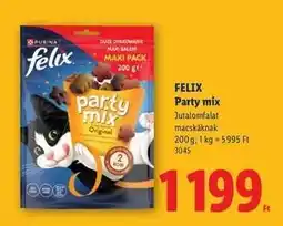 Lidl FELIX Party mix ajánlat