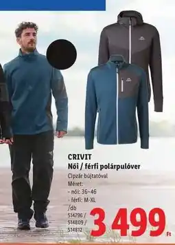 Lidl CRIVIT ajánlat
