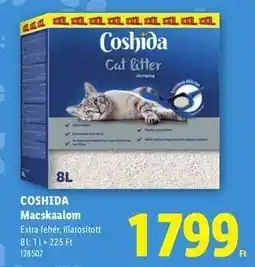 Lidl COSHIDA Macskaalom ajánlat