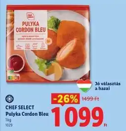 Lidl Chef Select Pulyka Cordon Bleu ajánlat