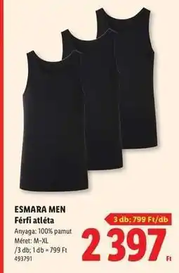 Lidl ESMARA MEN ajánlat